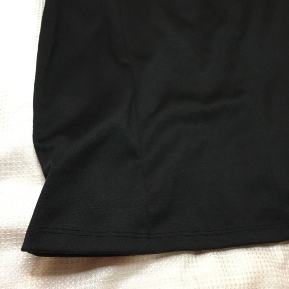 Pink and black dress with cut out details - small - Picture 4 of 10